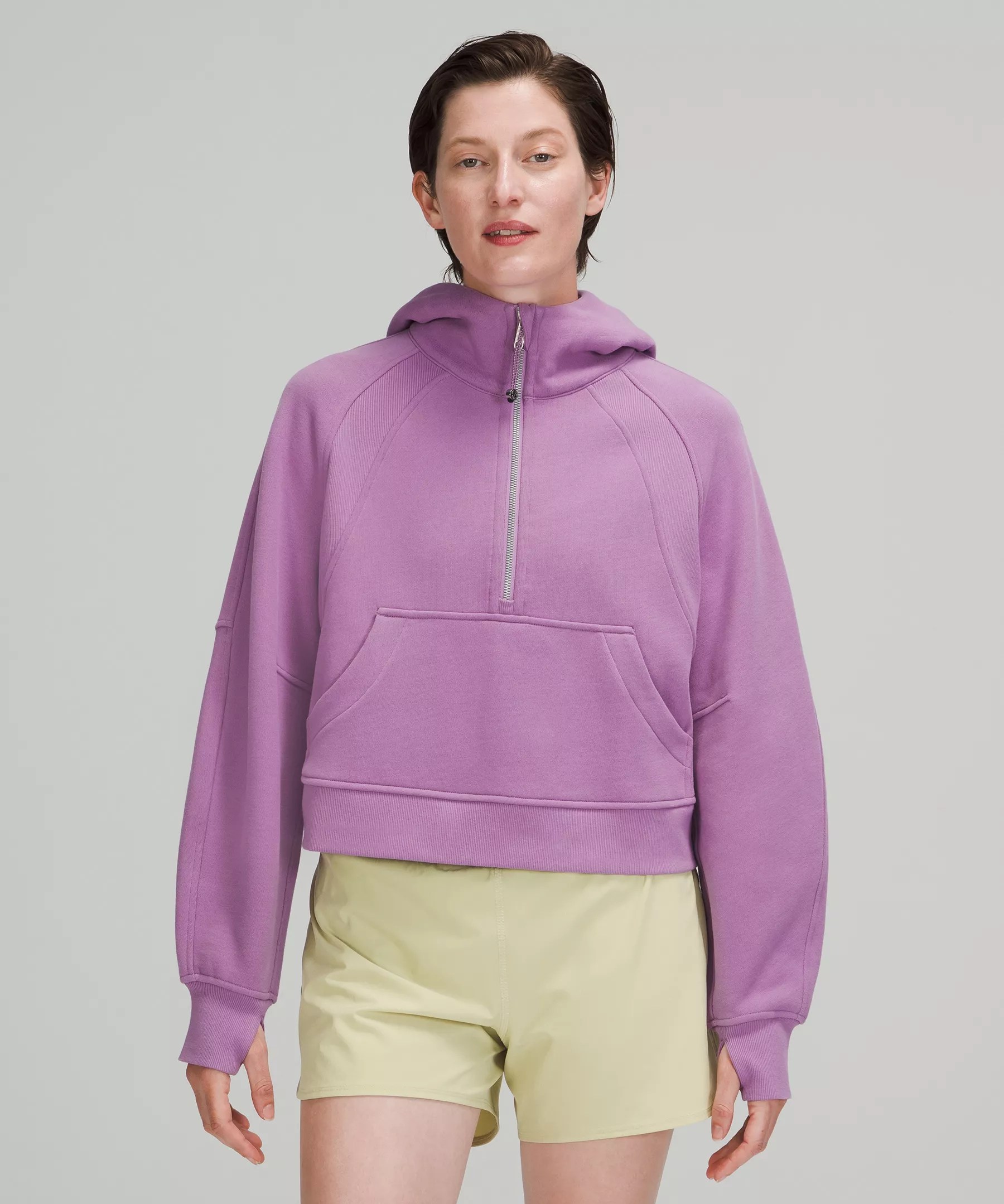 Lululemon Scuba Oversized 1/2 Zip Hoodie 124875200