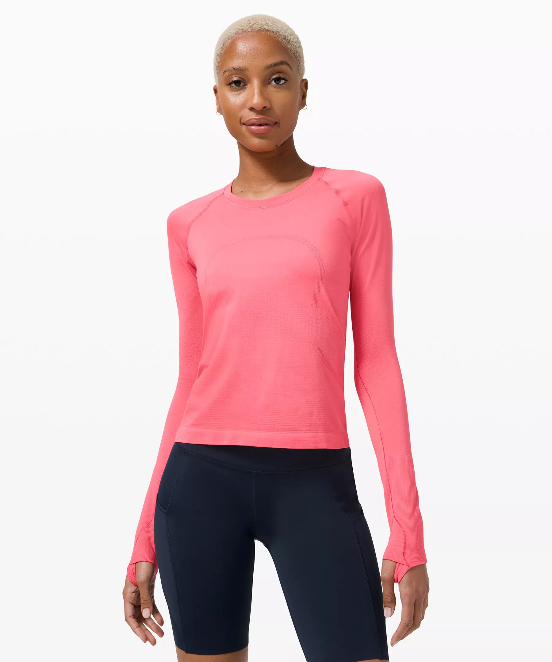 Lululemon Swiftly Tech Long Sleeve 2.0 *race Length In Neon ModeSens