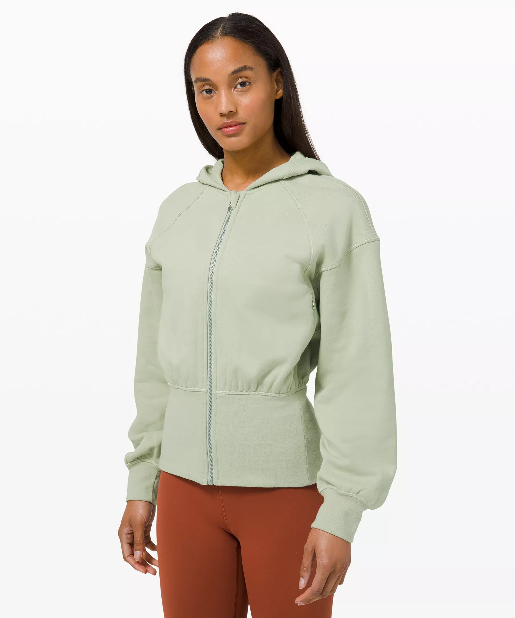 HuggedWaist Cotton Zip Hoodie Lululemon EU