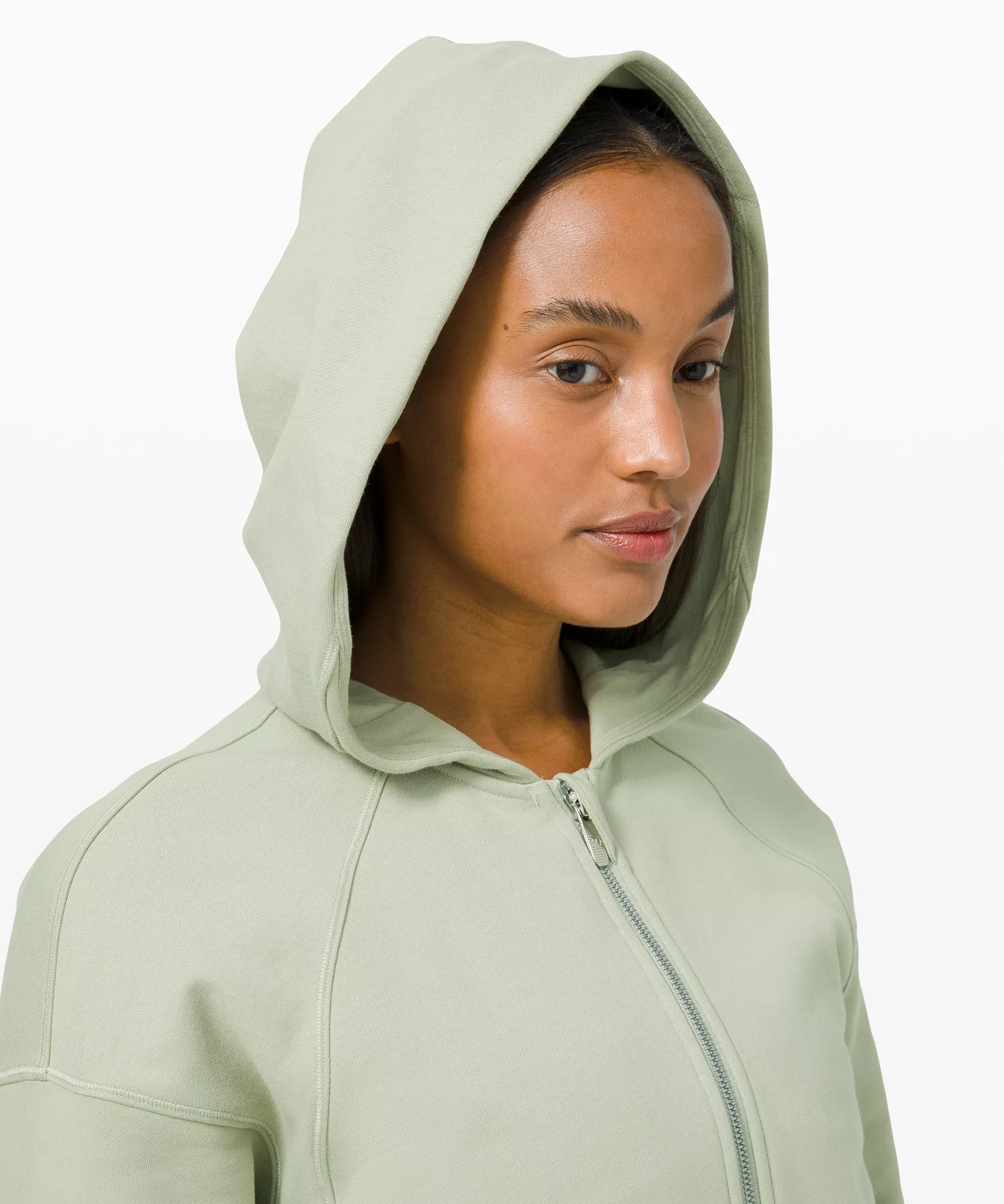 HuggedWaist Cotton Zip Hoodie Lululemon EU