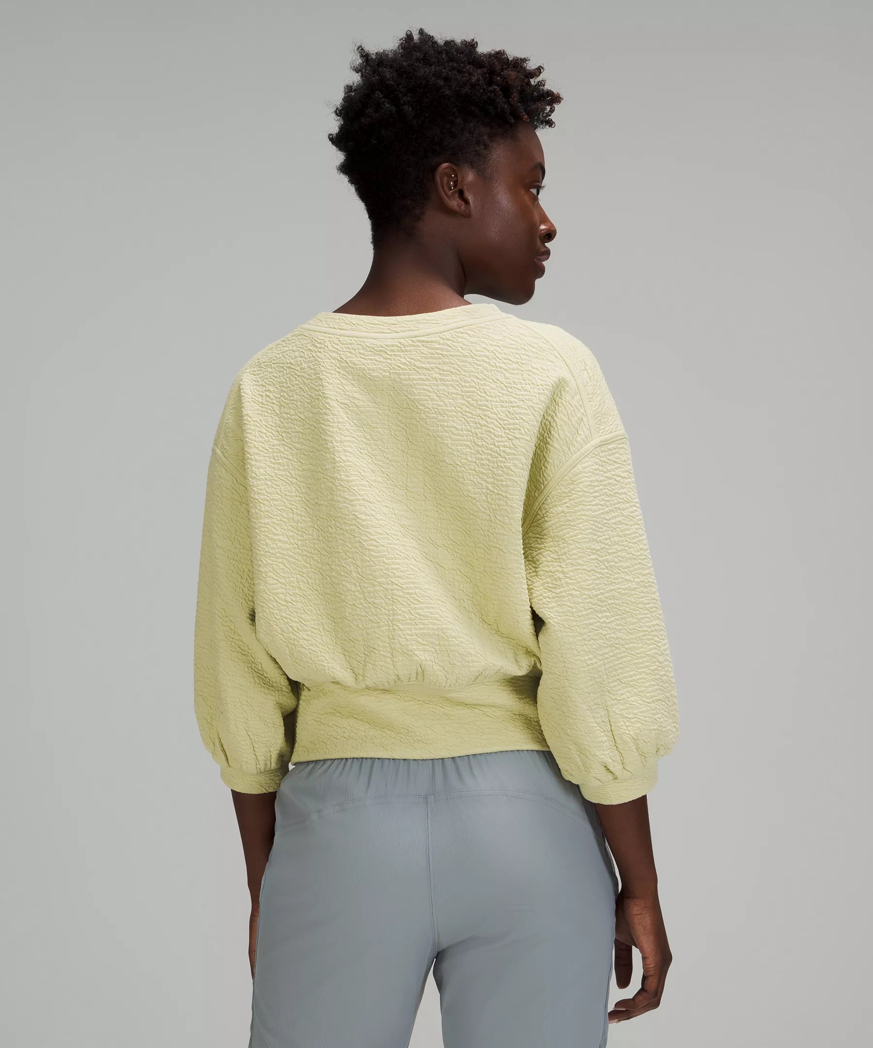 Textured Crewneck Pullover Lululemon NZ