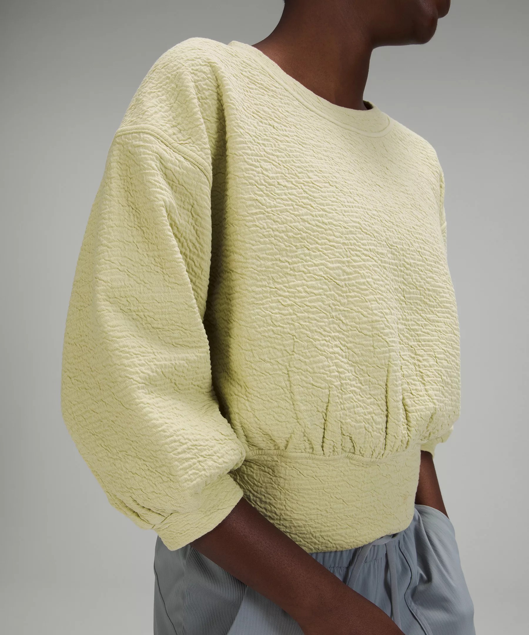 Textured Crewneck Pullover Lululemon NZ
