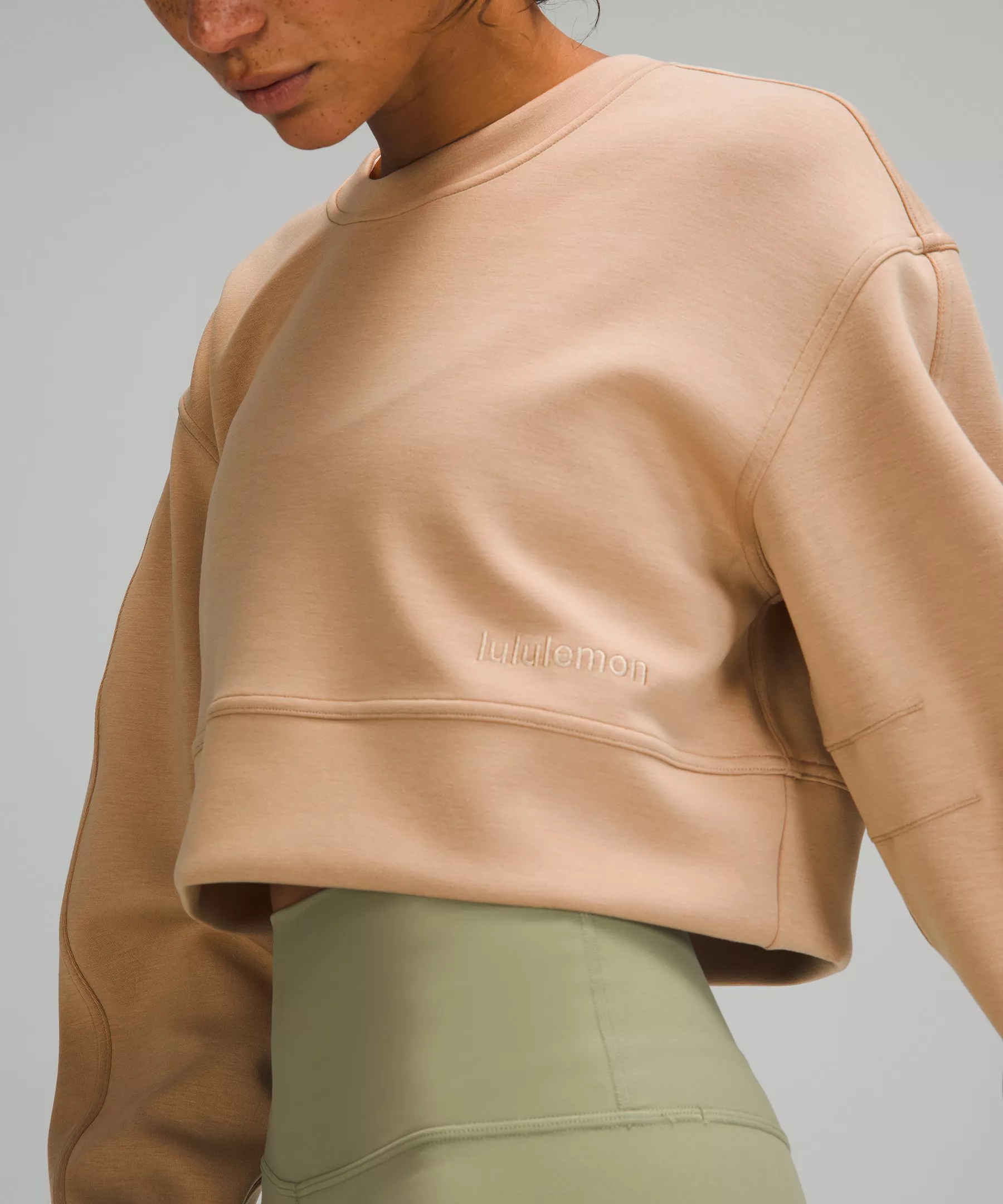 Cropped Crewneck Pullover Lululemon HK