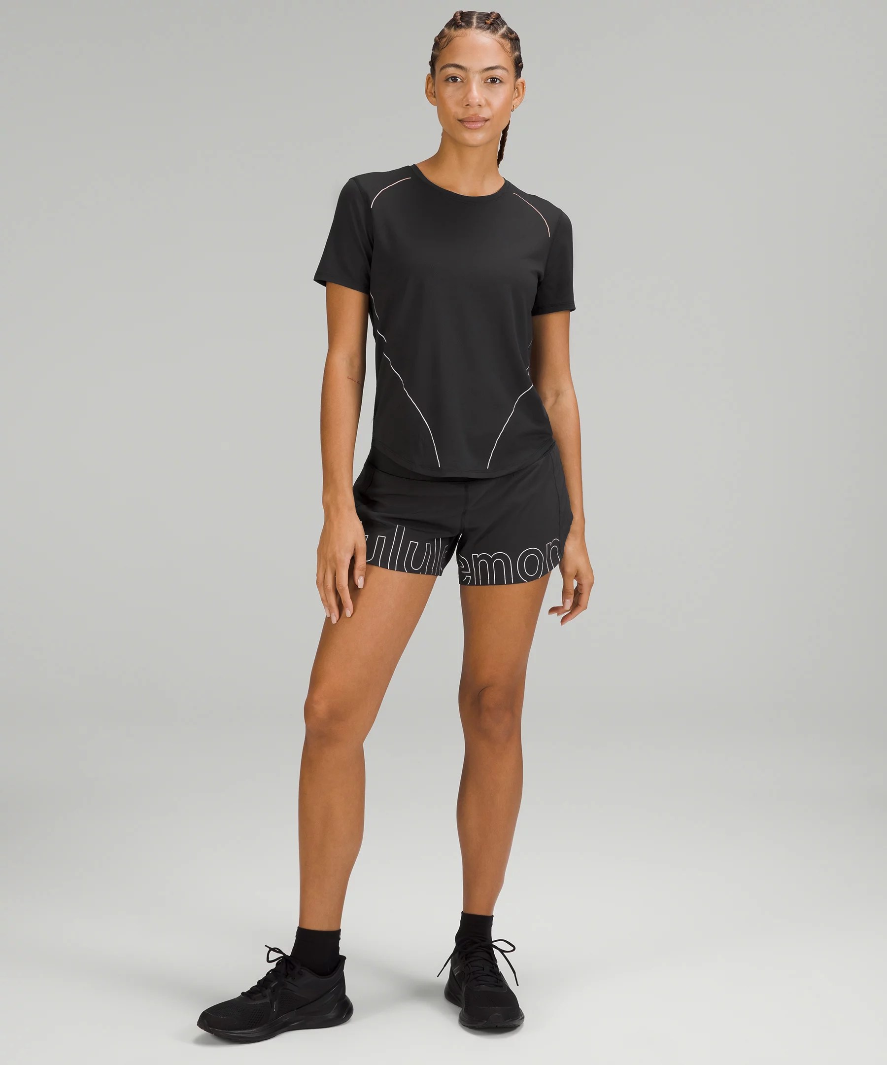 HighNeck Running and Training Reflective TShirt