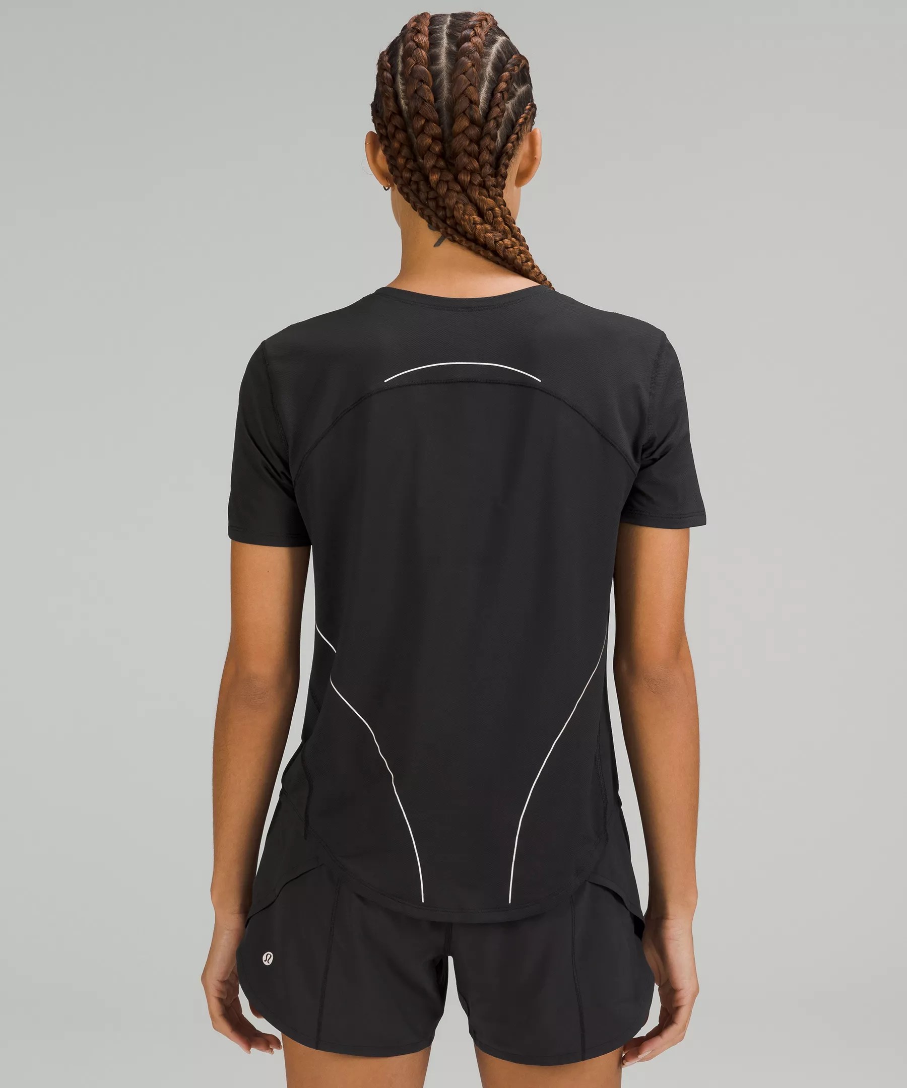 HighNeck Running and Training Reflective TShirt