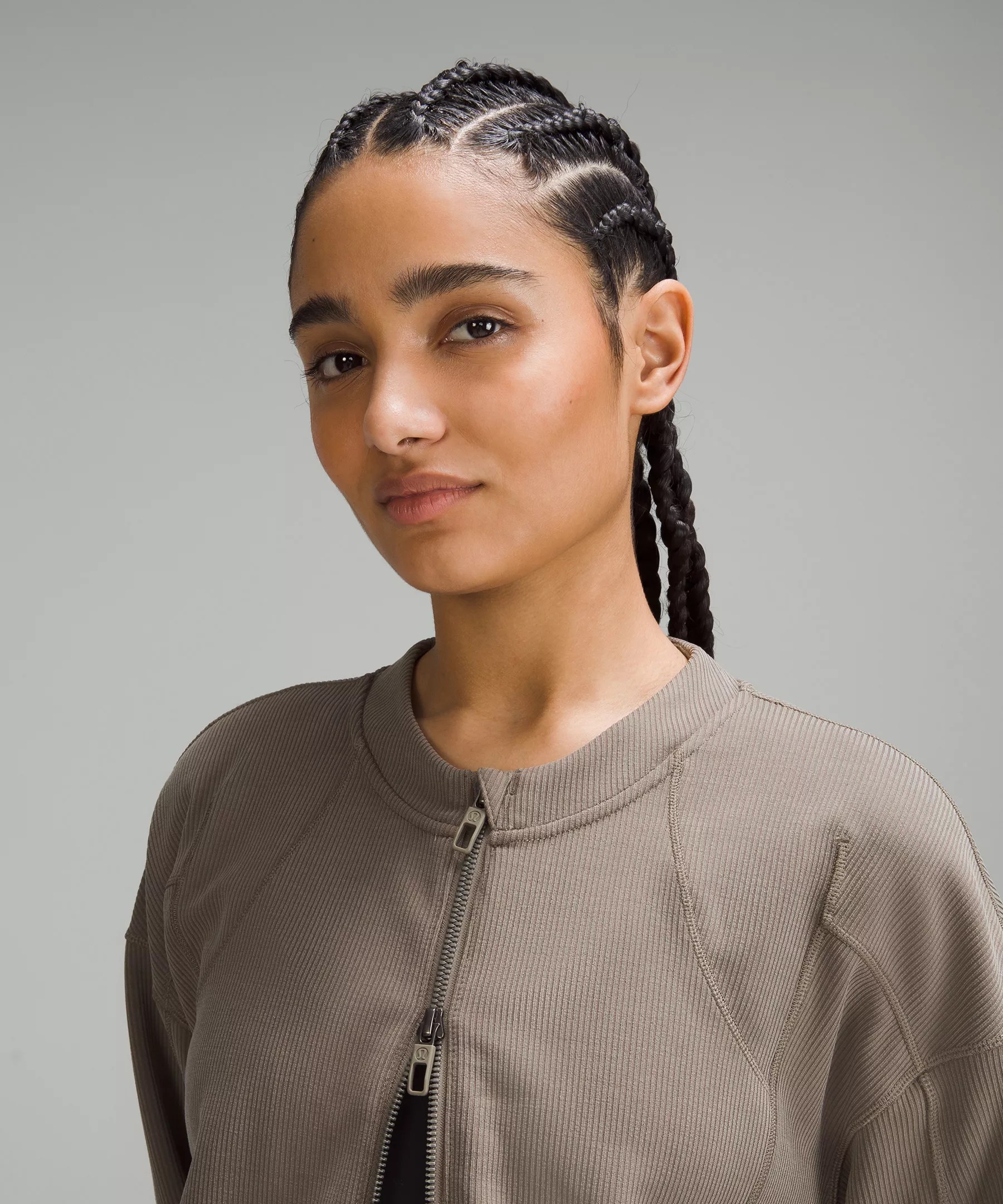 Ribbed Softstreme Cropped Jacket Lululemon DE