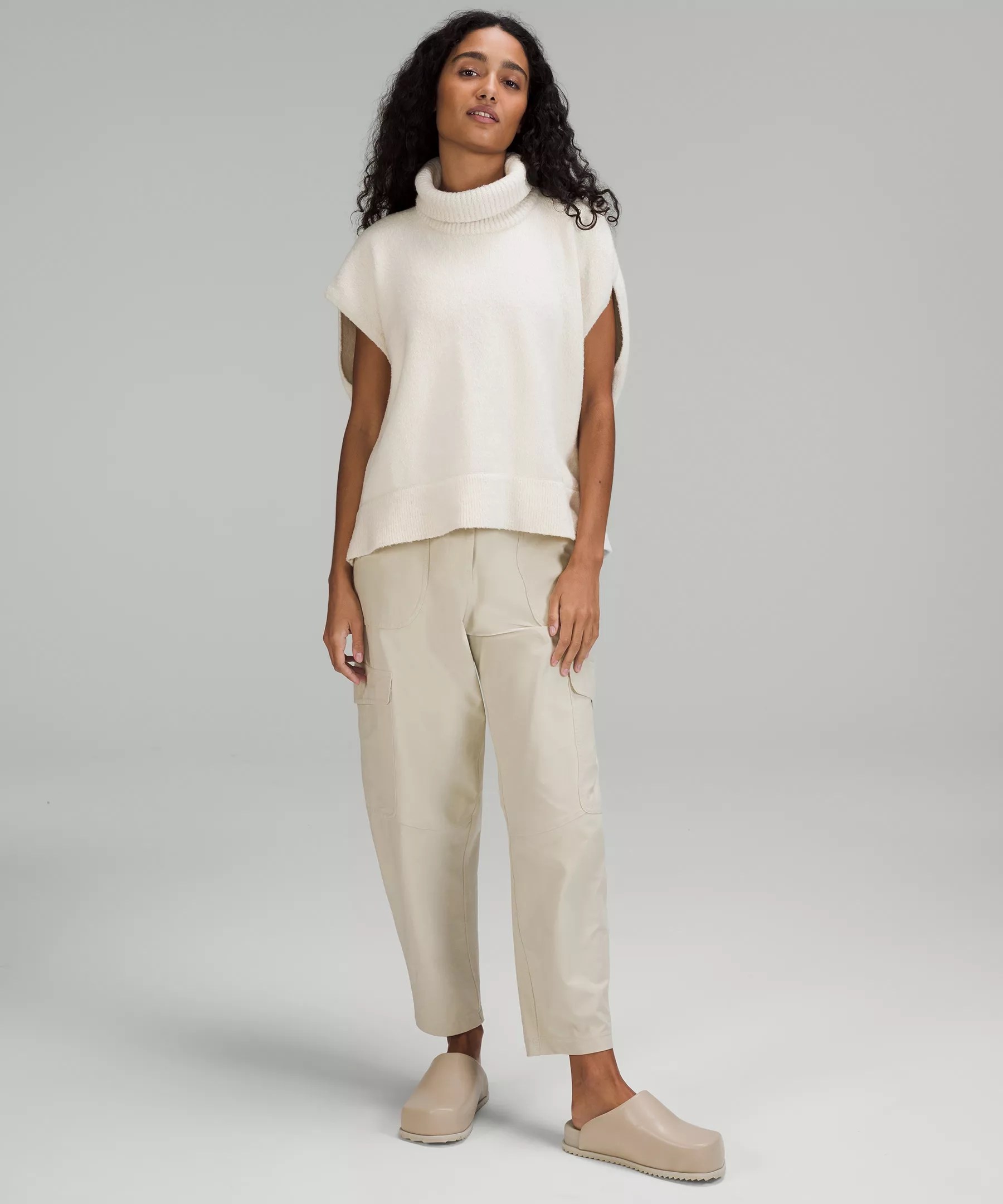 Brushed Cotton Merino Blend Tunic Sweaters Lululemon HK