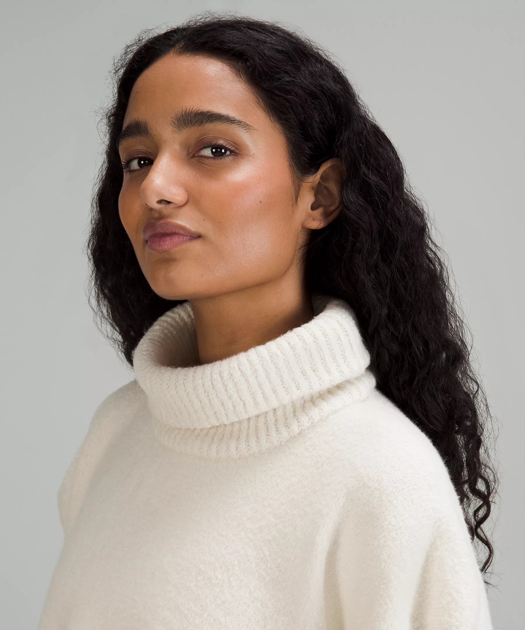 Brushed Cotton Merino Blend Tunic Sweaters Lululemon HK