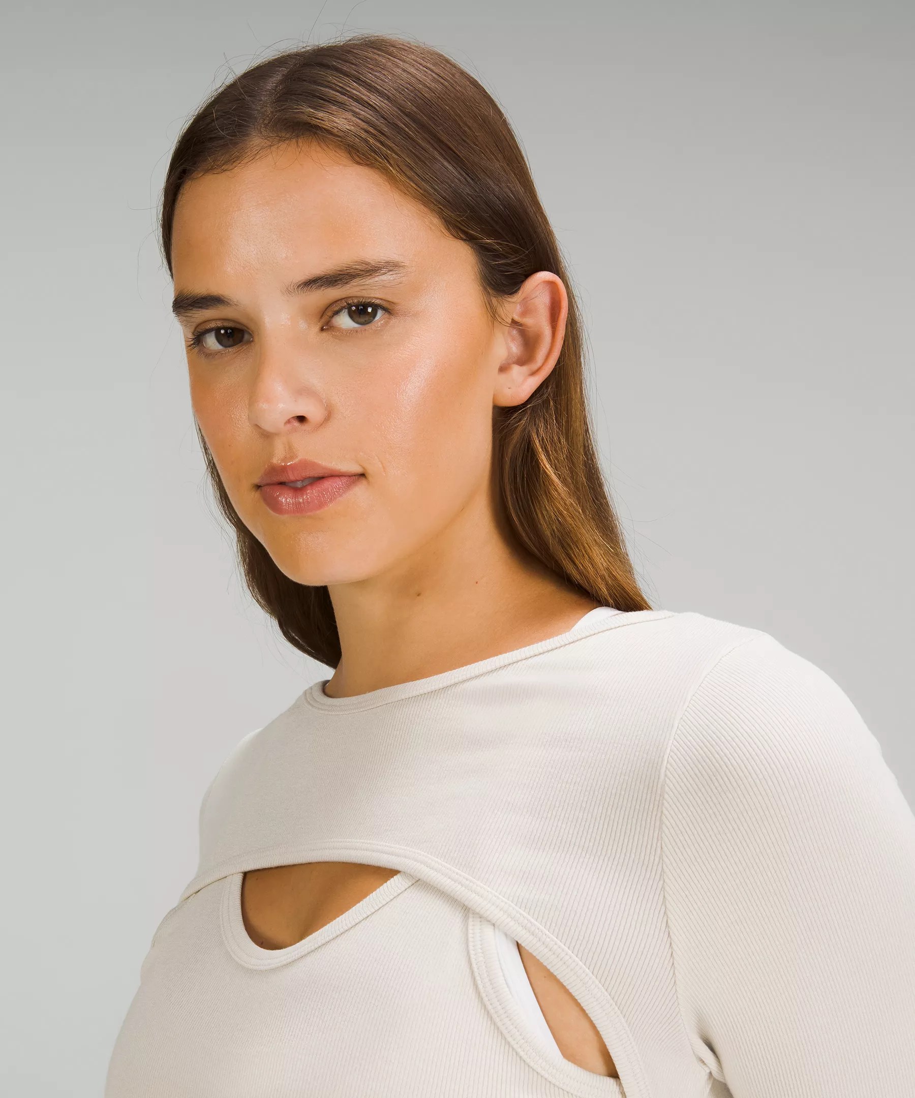 Reversible CutOut Long Sleeve Shirt ロングスリーブ Lululemon JP