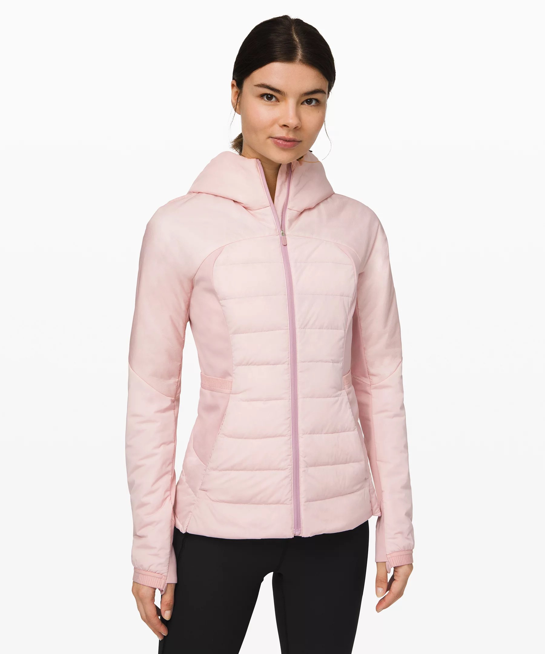 Lululemon Down For It All Jacket In Pink ModeSens