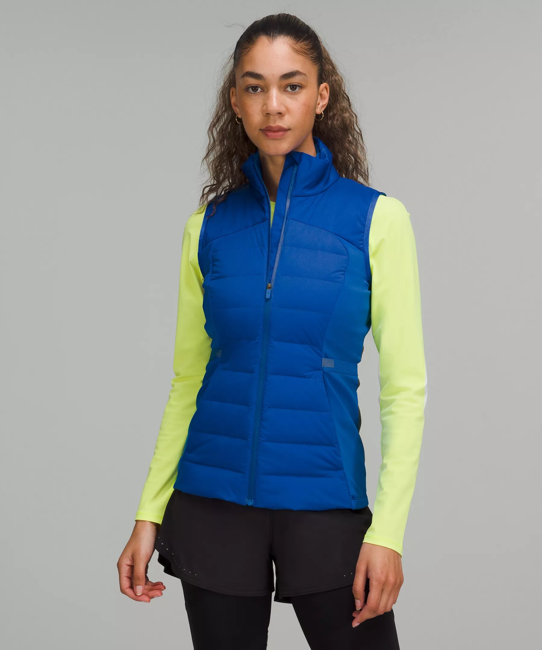 Lululemon Down For It All Vest In Blazer Blue Tone ModeSens