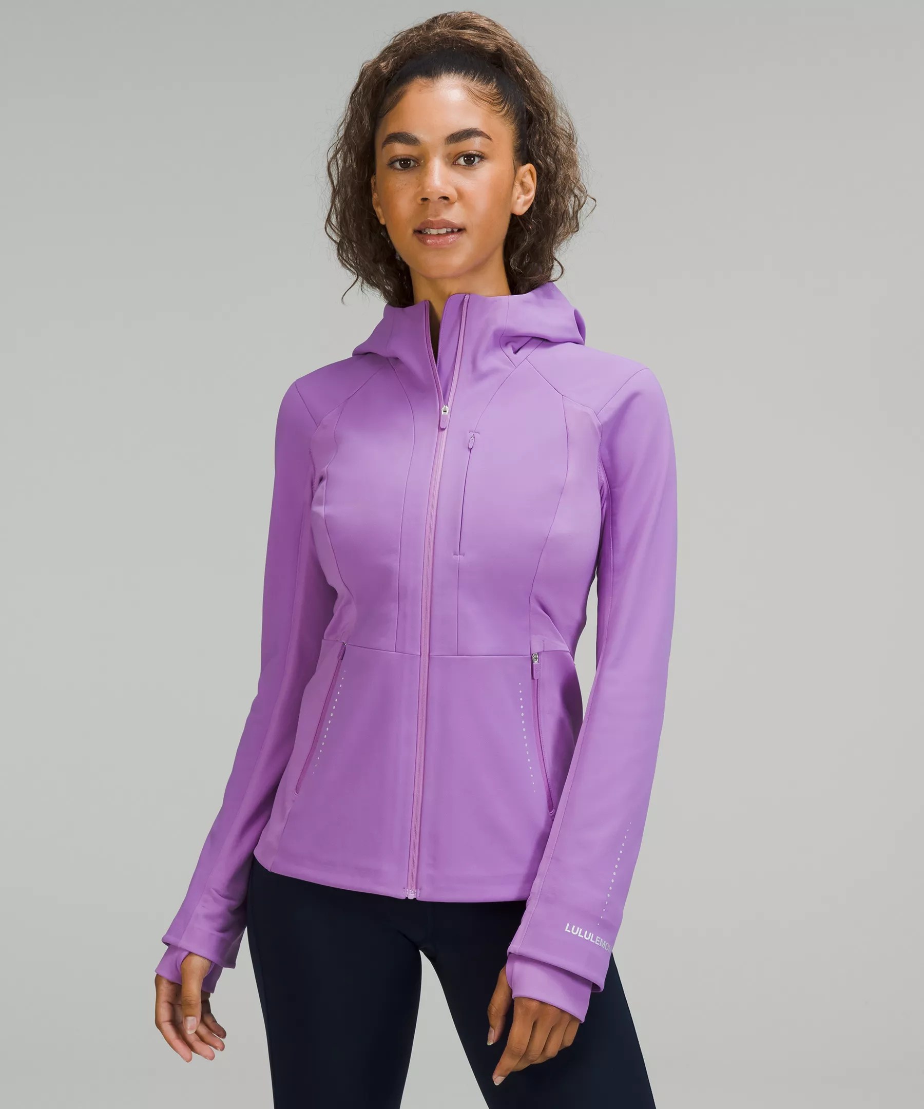 Lululemon Cross Chill Jacket Repelshell In Purple Blossom Light ModeSens