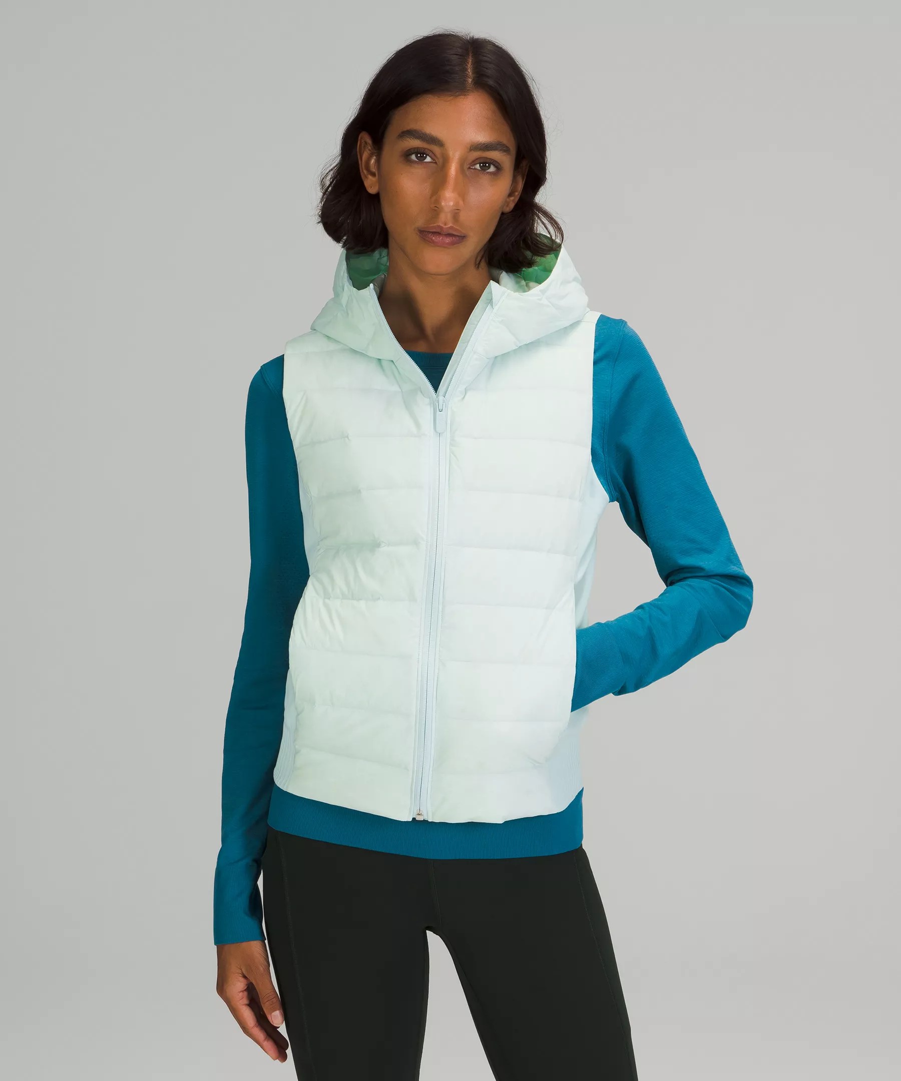 Lululemon Down And Around Vest In Delicate Mint ModeSens