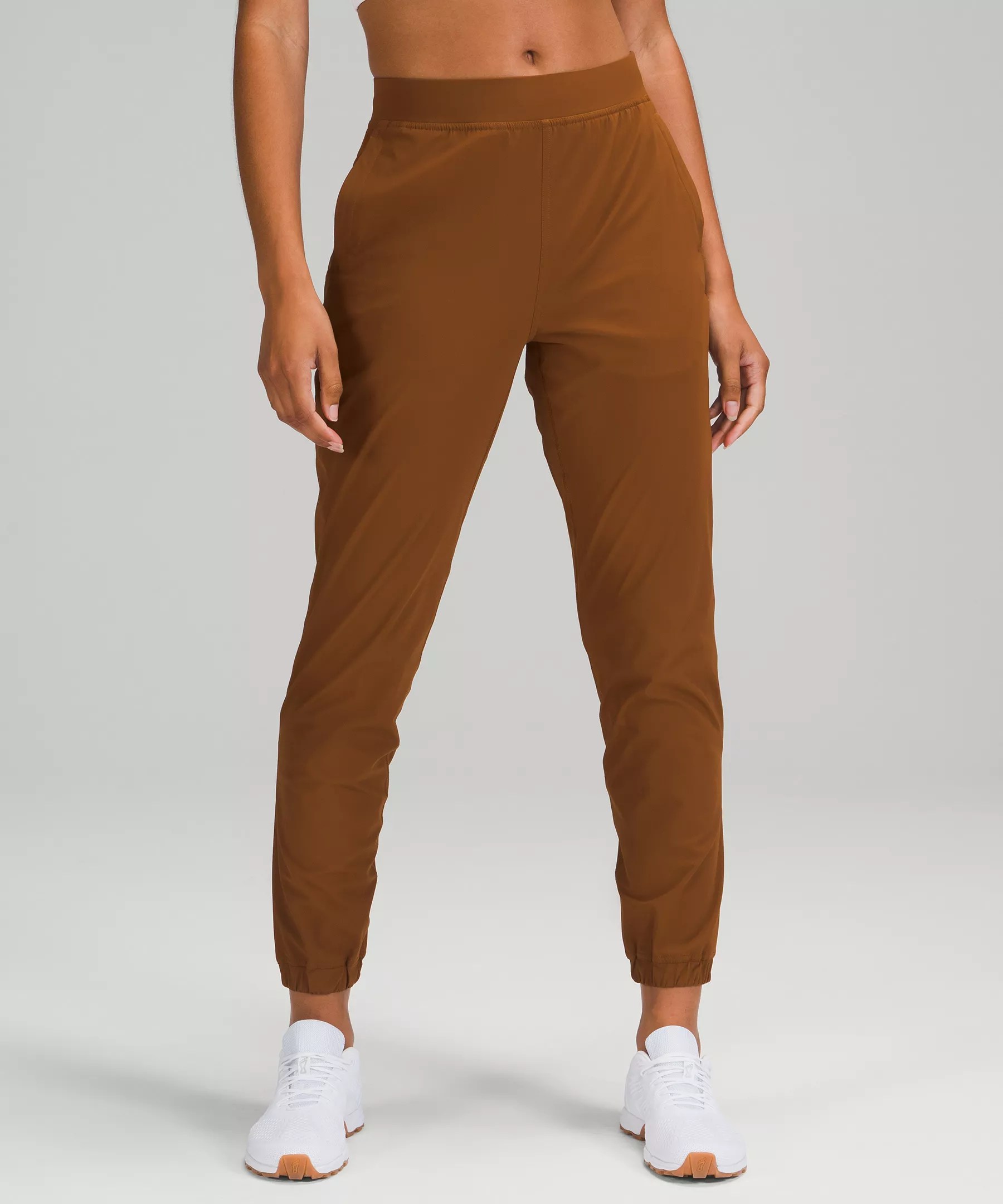 Lululemon Adapted State Highrise Joggers 28" In Copper Brown ModeSens