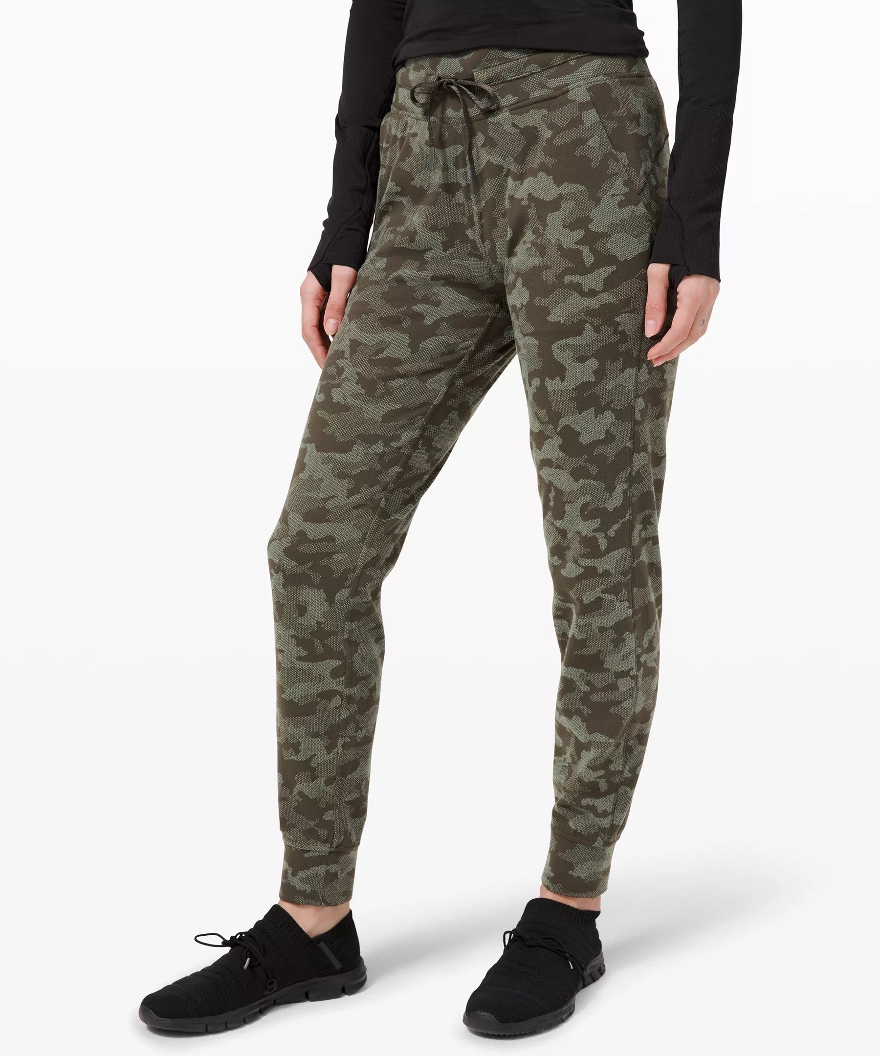 Lululemon Ready To Rulu Joggers In Heritage Camo Dark Olive Green Twill ModeSens