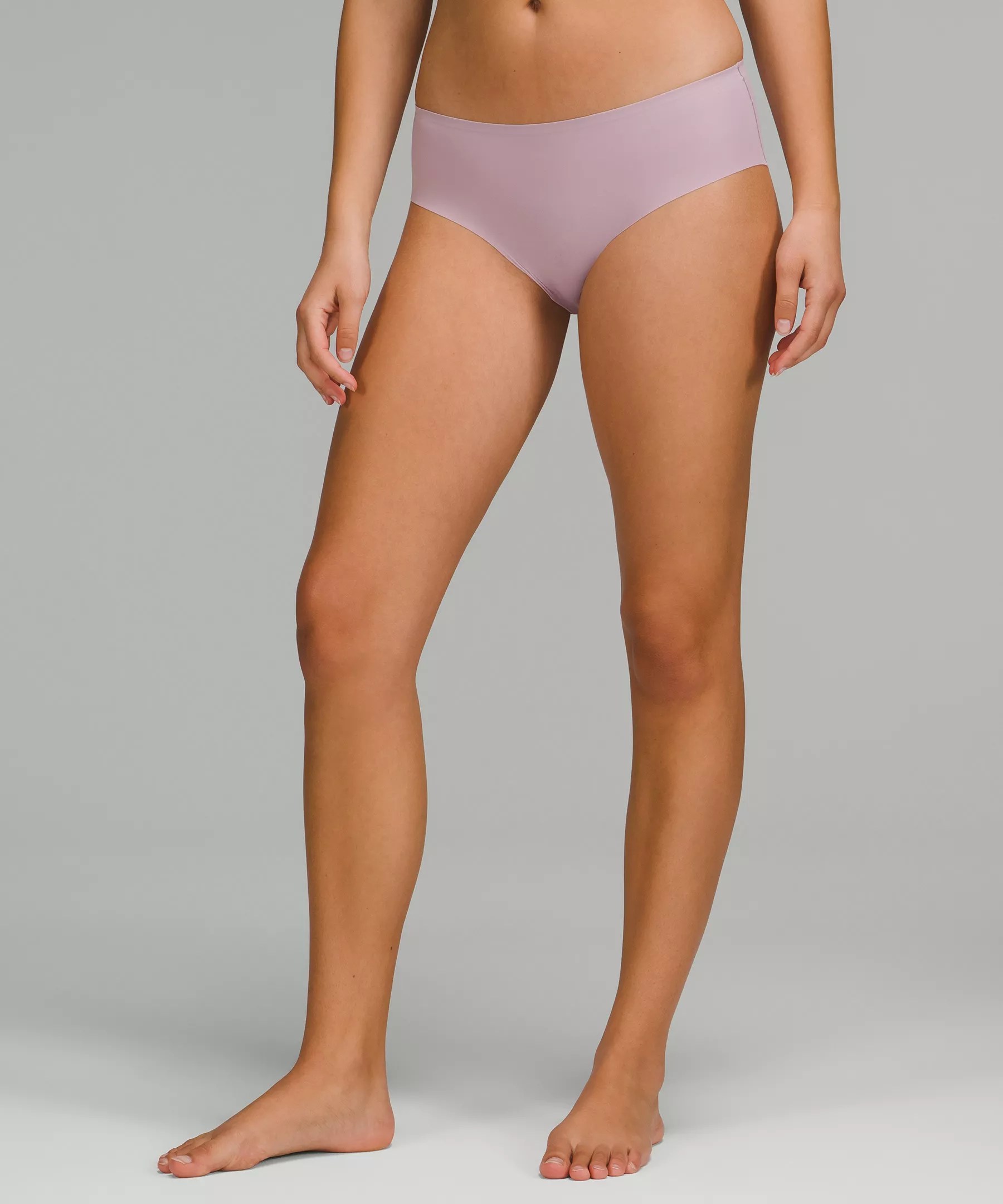 Lululemon Invisiwear Midrise Hipster Underwear In Dusty Rose ModeSens
