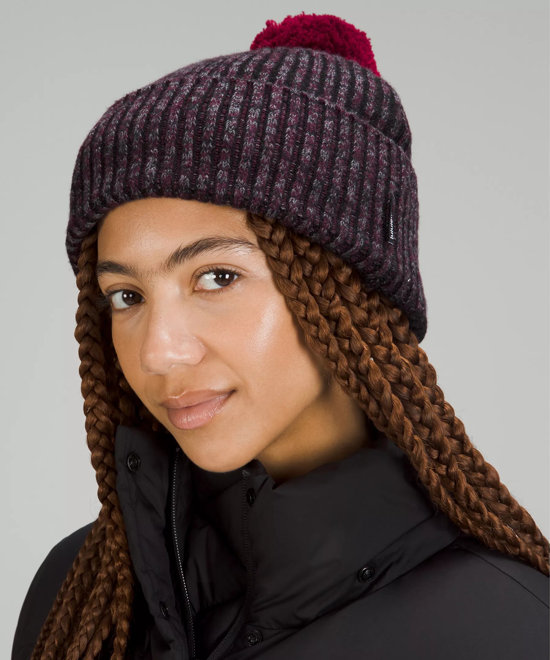 Women's Textured FleeceLined Knit Beanie lululemon Hong Kong SAR