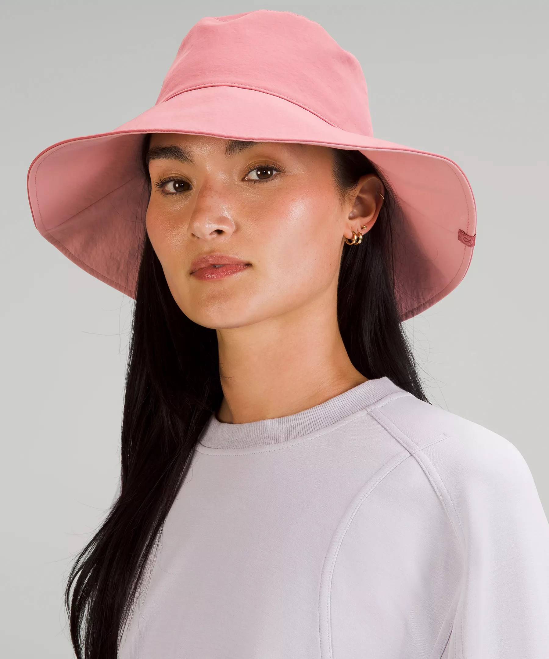 Women's Wide Brim Logo Bucket Hat Hats Lululemon UK