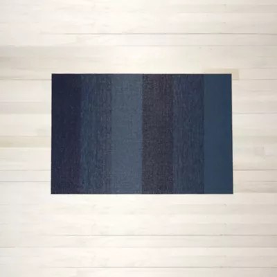 Marbled Stripe Shag Door Mat by Chilewich at