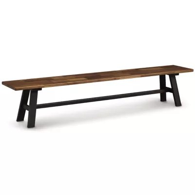 Modern Farmhouse Bench by Copeland Furniture at