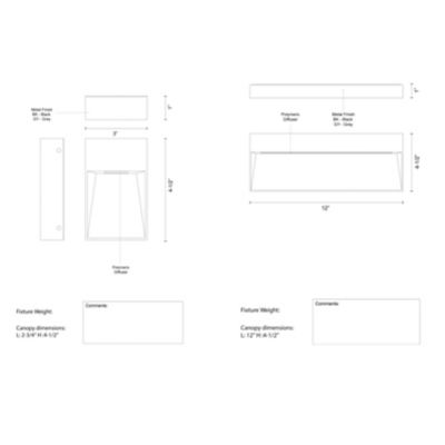 Casa EW714 LED Outdoor Wall Sconce by Kuzco Lighting at