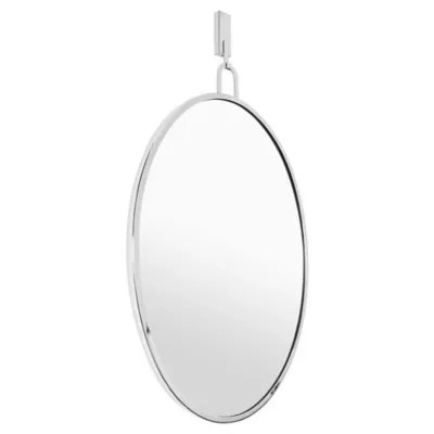 Stopwatch Oval Powder Room Mirror by Varaluz at