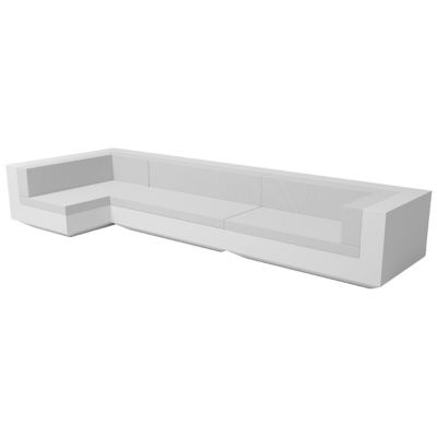 Vela 3 Seater Outdoor XL Modular Sofa by Vondom at