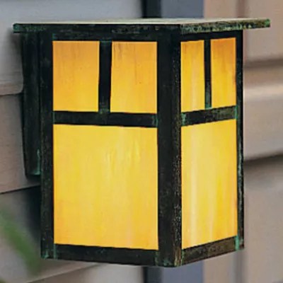 Mission Outdoor Wall Sconce by Arroyo Craftsman at