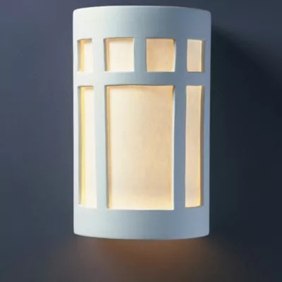 Prairie Window ADA Outdoor Wall Sconce by Justice Design Group at