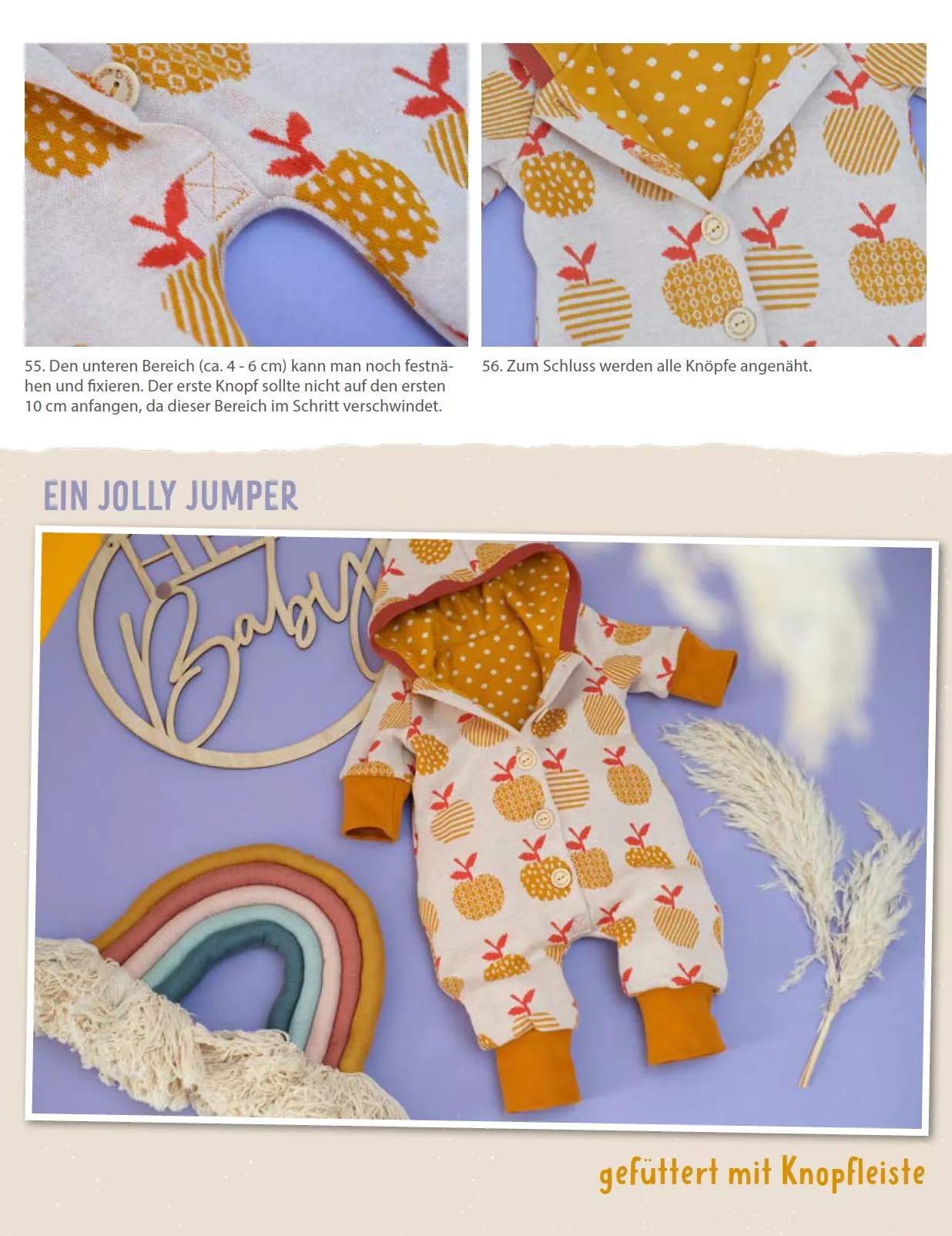 FREEBOOK Jolly Jumper (Gr. 5068) mit Knopfleiste
