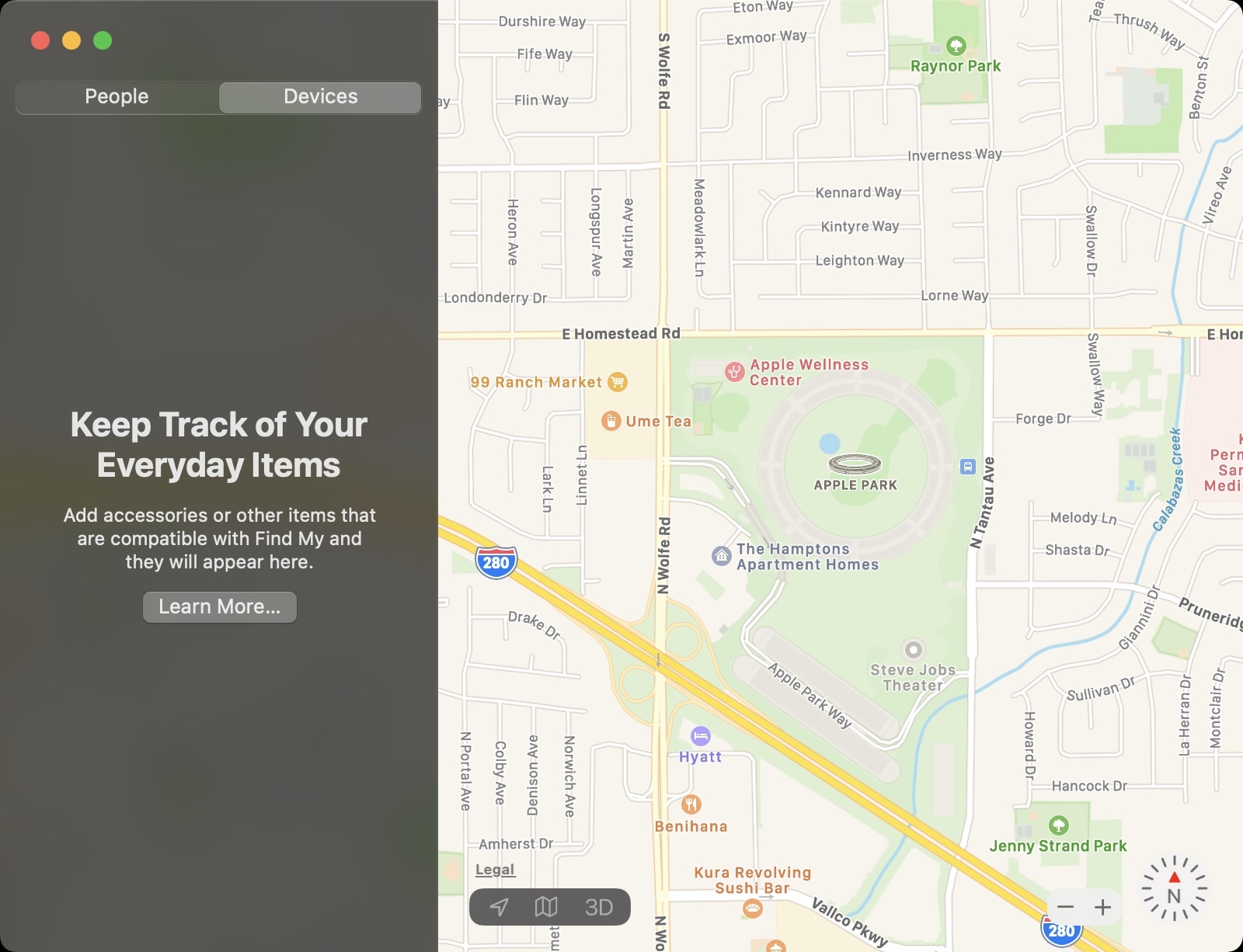 Safari Allows Users to Enable Hidden 'Items' Tab in 'Find My' App Ahead