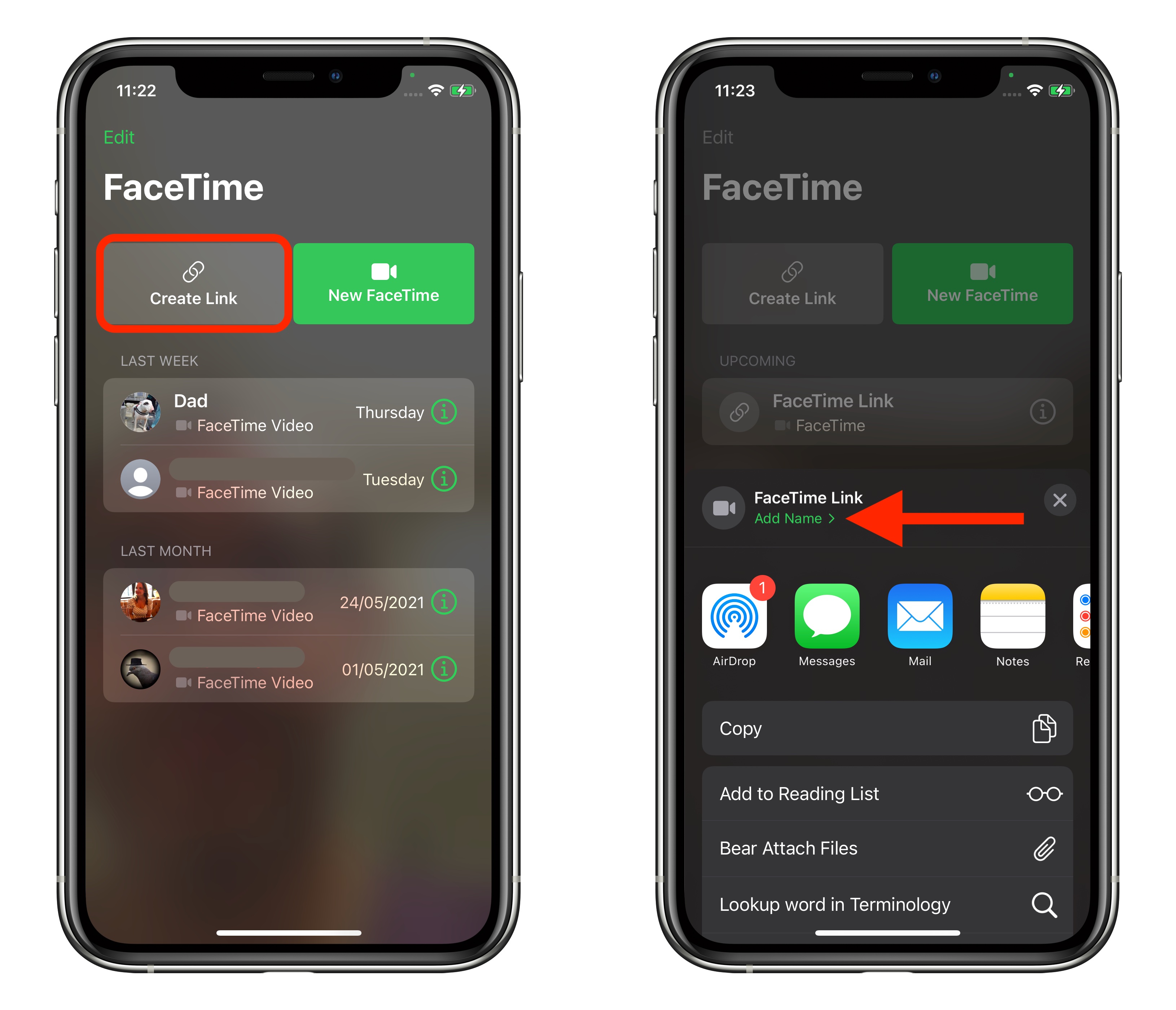iOS 15 How to Invite Android Users to a FaceTime Call
