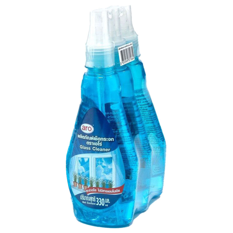 ARO Window Cleaner 330 ml x 3 Makro PRO