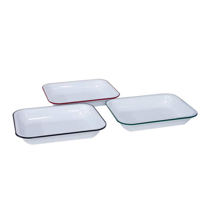 ARO Retro Rectangle Serving Tray 11.5" 2 pcs Makro PRO