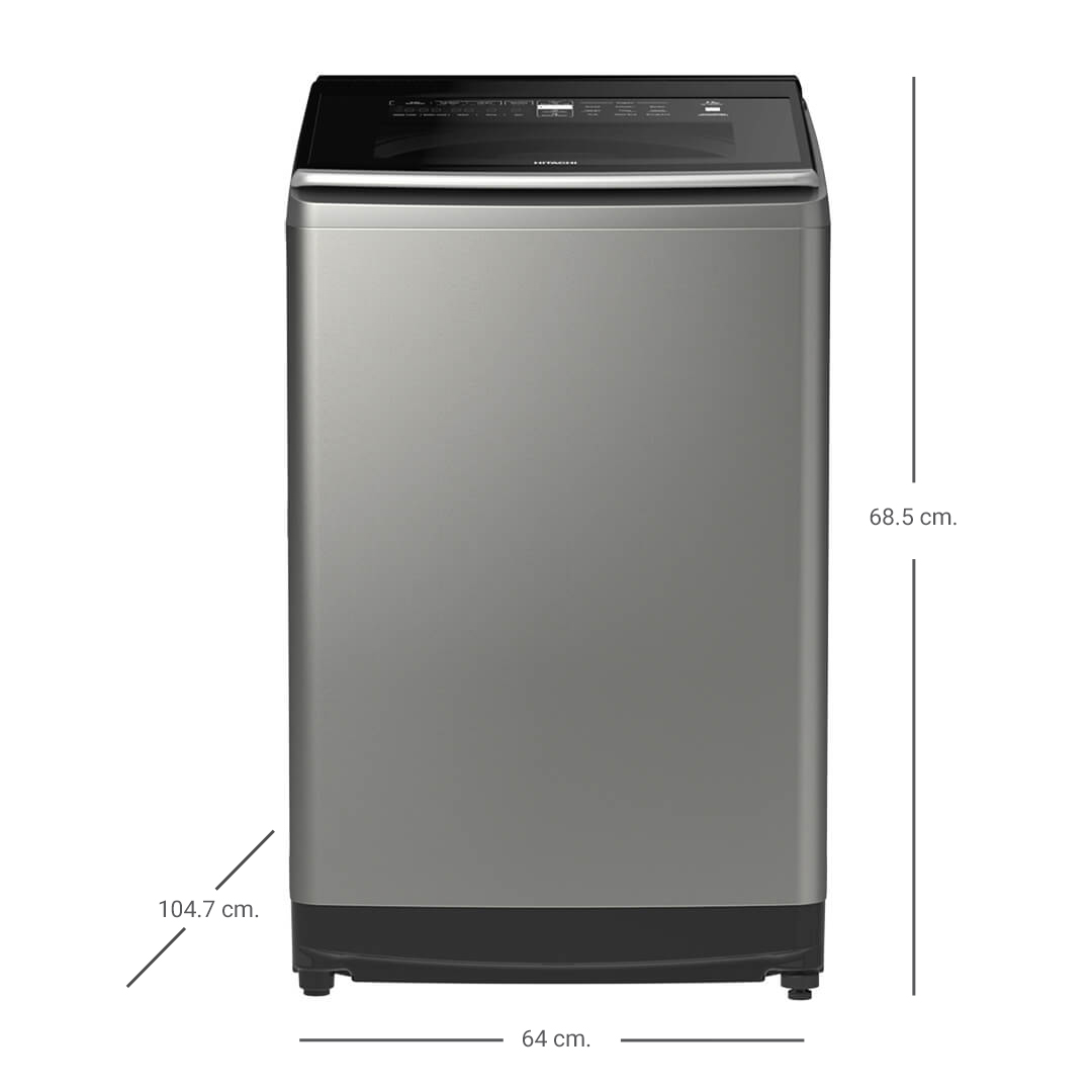 HITACHI Top Load Washing Machine 12.5 kg Dual Jet Model SF130TCV SL