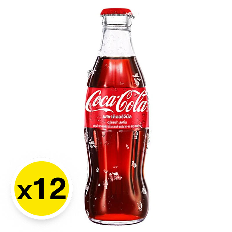 COKE Soft Drink Original 250 ml x 12 Makro PRO