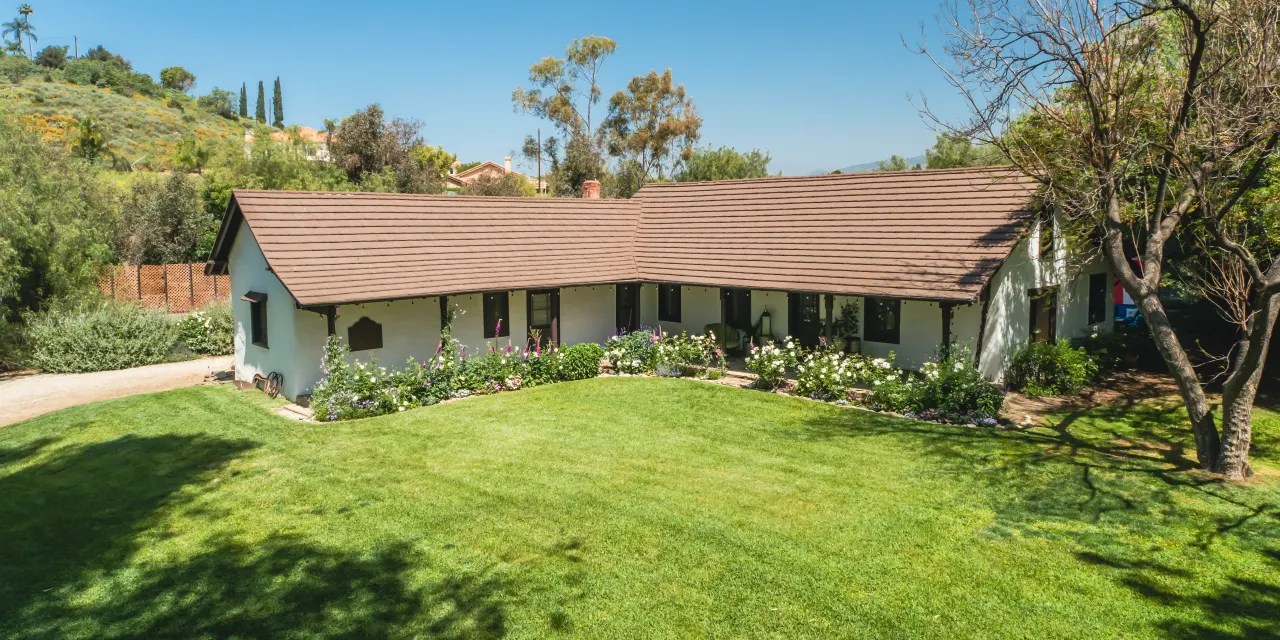 Landmarked Adobe Home in La Verne, California, On Sale for 1.98