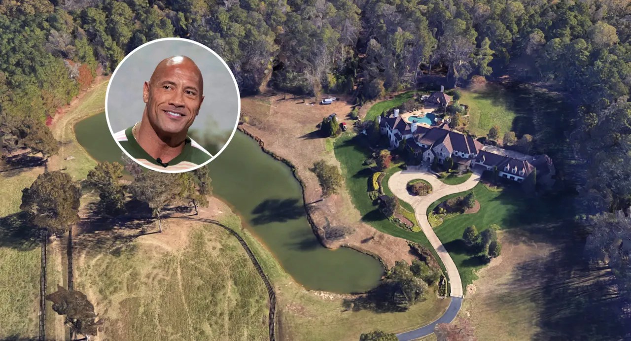 Dwayne ‘The Rock’ Johnson Picks Up 9.5 Million Farm Mansion