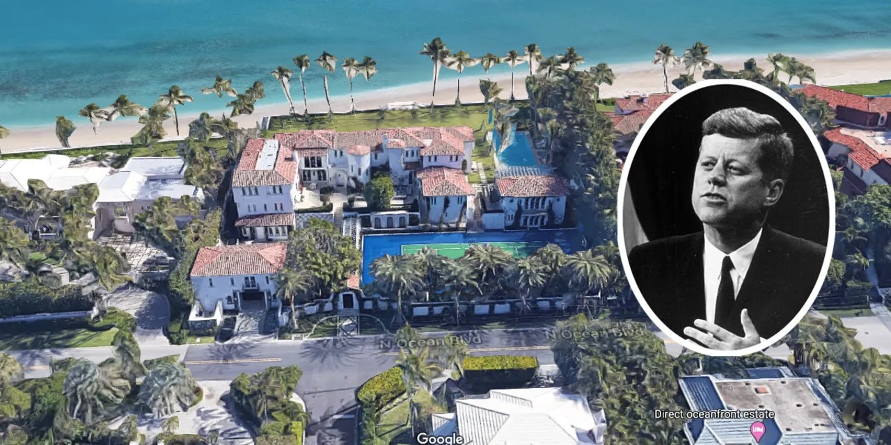 John F. Kennedy’s Winter White House in Palm Beach, Florida, Sells for