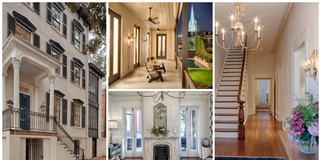Fully Renovated 1848 Greek Revival in the Heart of Historic Savannah
