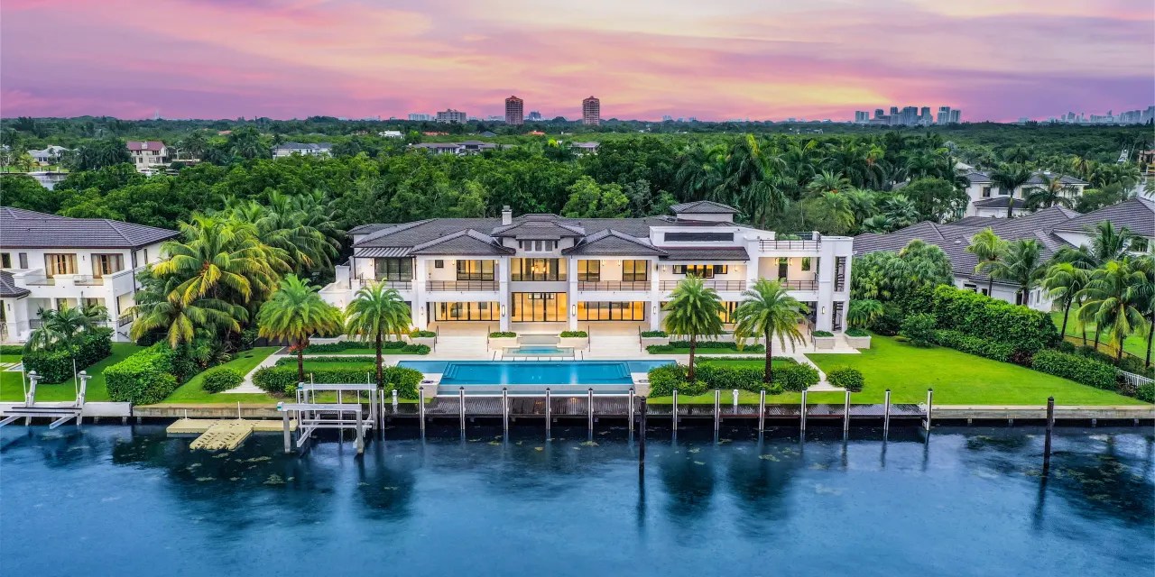 Waterfront Estate in Coral Gables, Florida, Sells for 22 Million