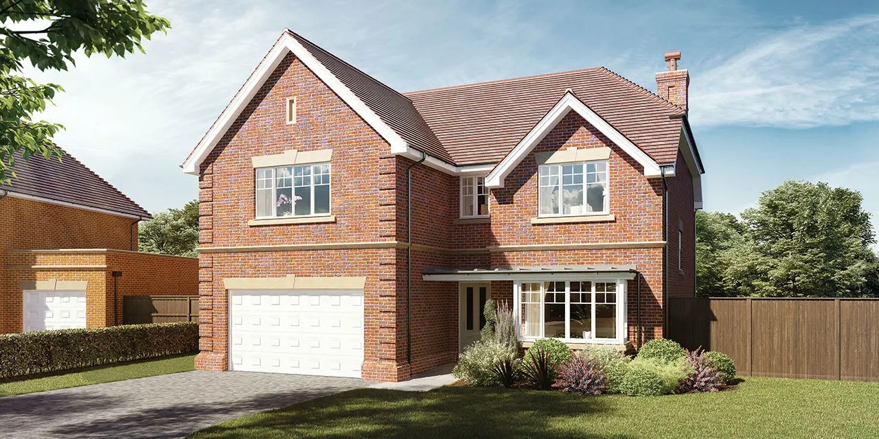 A FiveBedroom House in the U.K.’s Ascot Offers Countryside Elegance