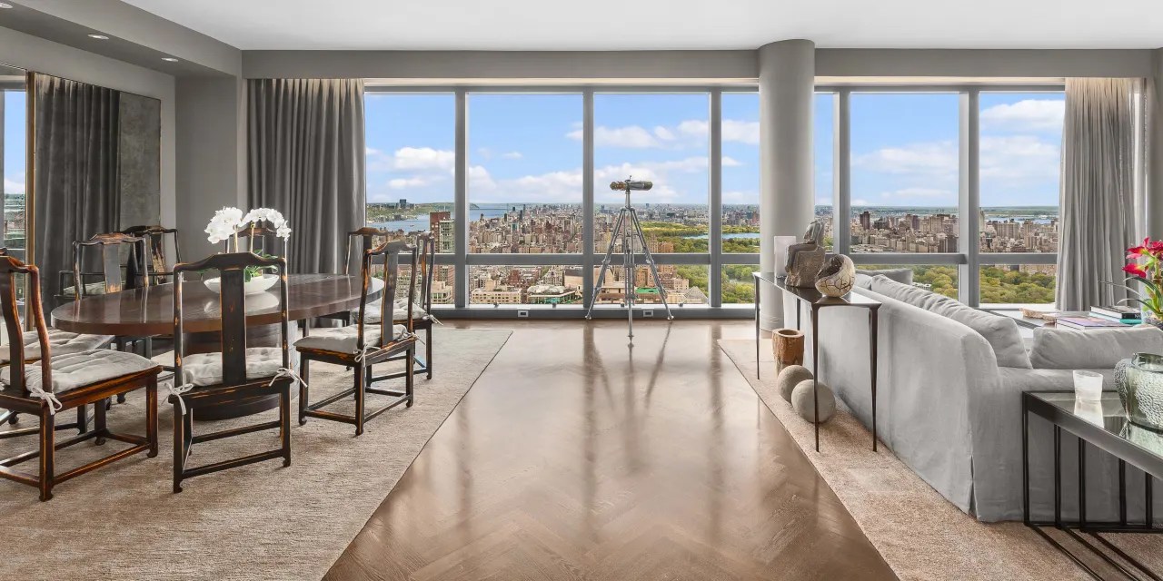 With Central Park Views From Every Window, This New York City Apartment