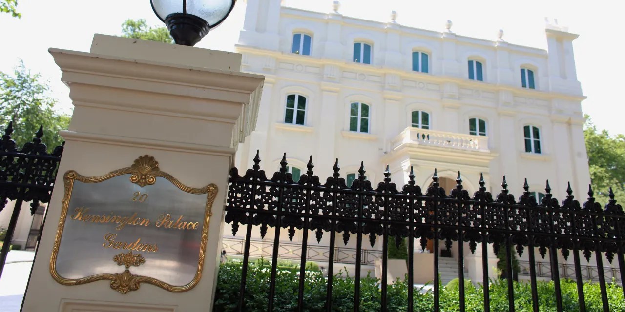 Kensington Palace Gardens in London Is the U.K.’s Most Expensive Street