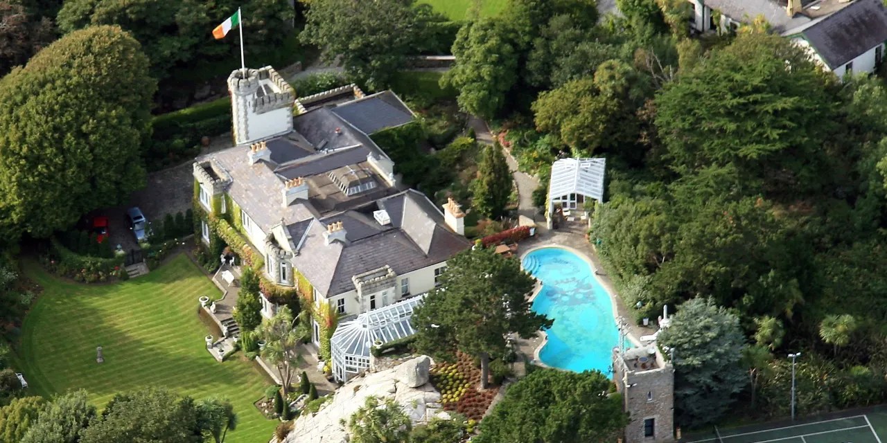 19thCentury Castellated Mansion Overlooking the Bay in Dalkey, Ireland Mansion Global