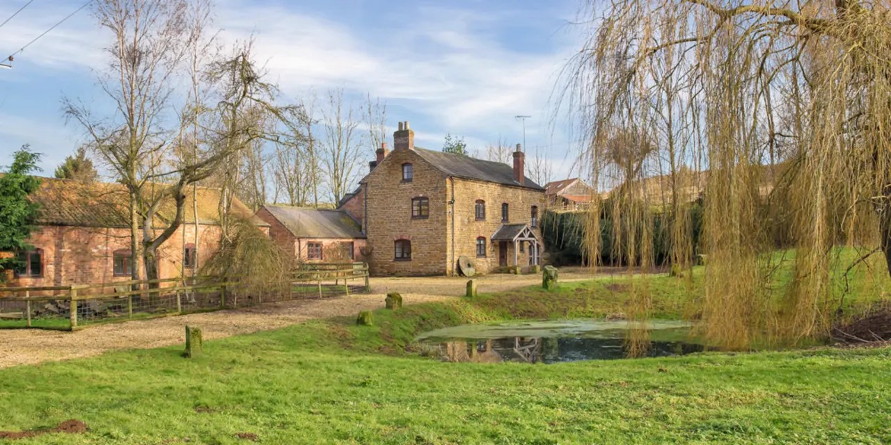Newly Listed Mill House in Eaton, England, Offers a Slower Grind