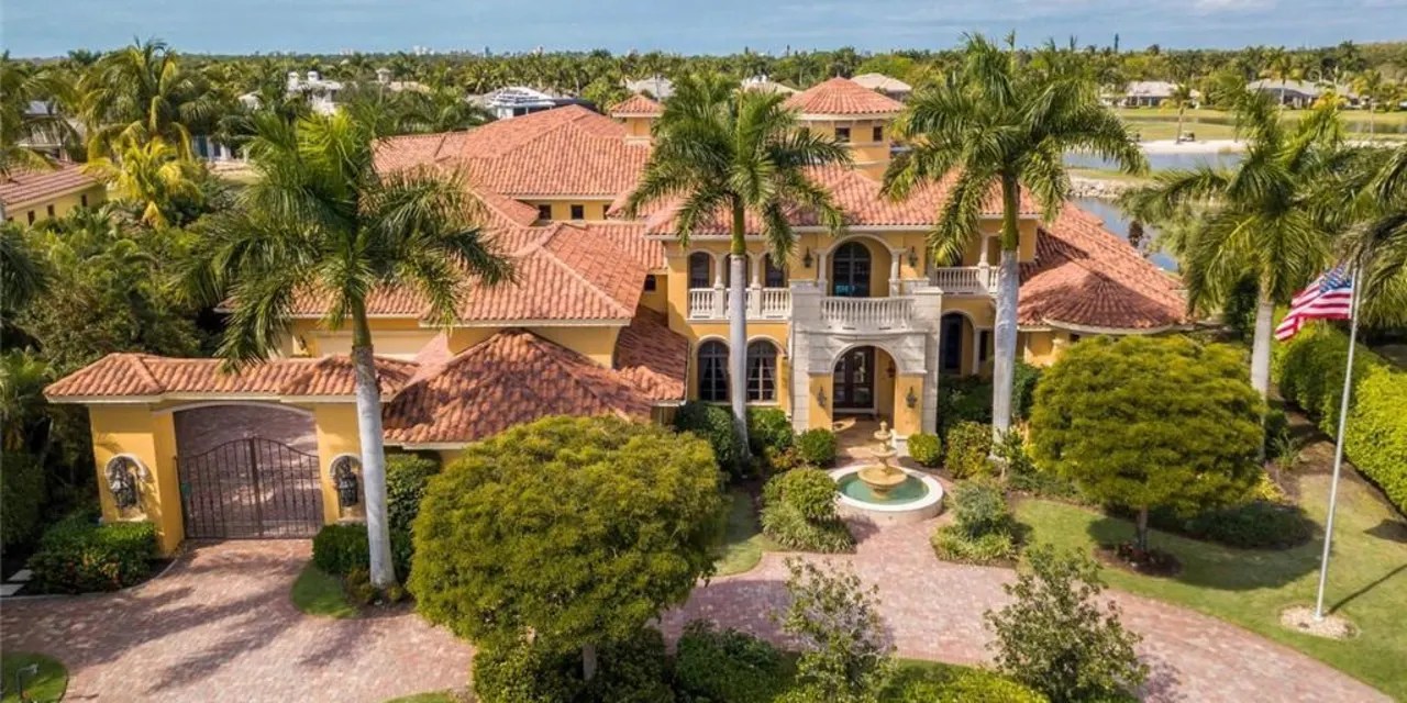 A 13,000-Square-Foot Florida Home is Headed to Auction - Mansion Global