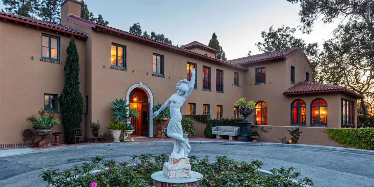 Roaring Twenties Estate Selling for 40 Million in Silver Lake, Los