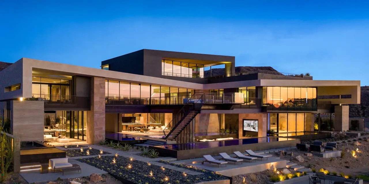 The Most Expensive Listing in Greater Las Vegas Is This Futuristic Spec