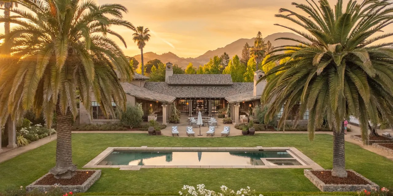 Hearst Heir Buys California Wine Country Home in Record Deal Mansion